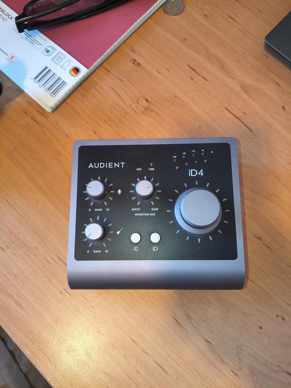 Zvuková karta Audient iD4 MKII