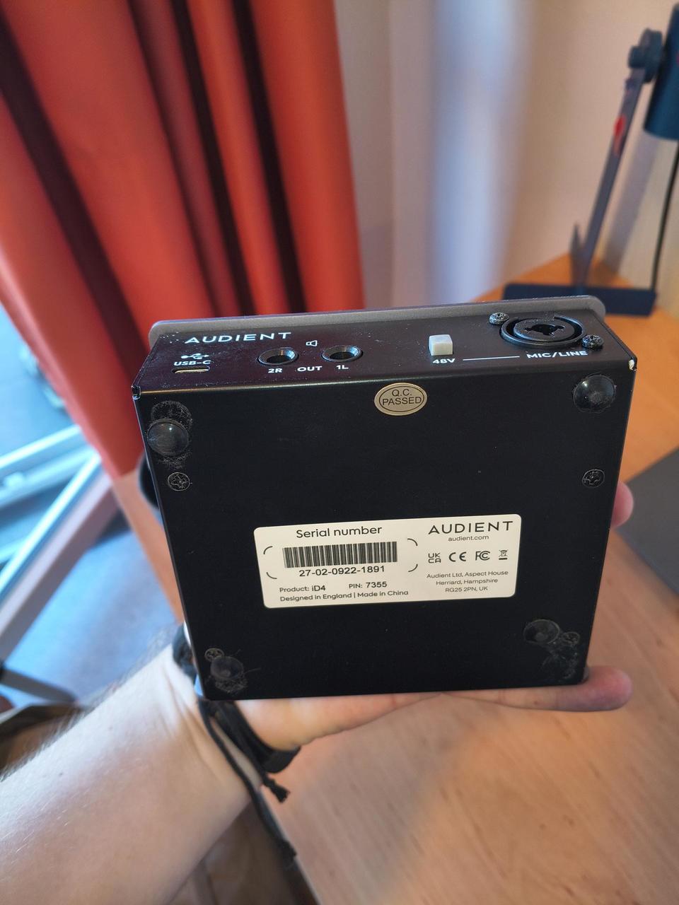 Zvuková karta Audient iD4 MKII