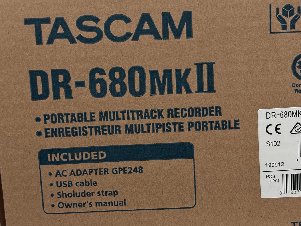 Tascam DR-680 MKII Vícestopý rekordér