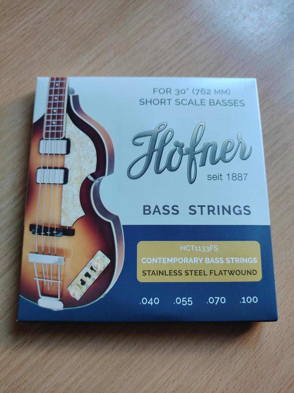BASS STRUNY HÖFNER Flatwound SUPER NOVÁ CENA!!