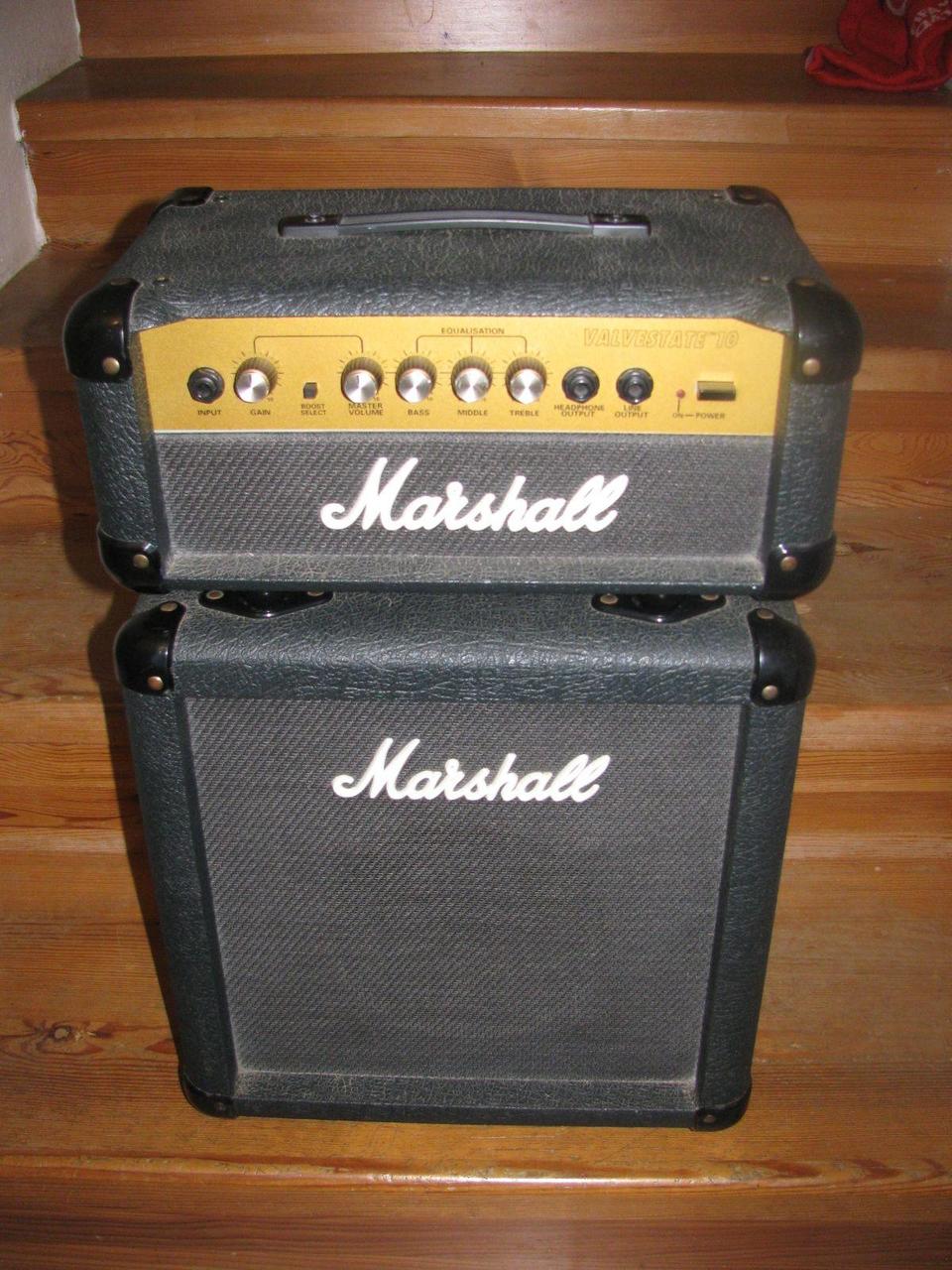 Kytarová Hlava Marshall Valvestate 8010 + Mini stack