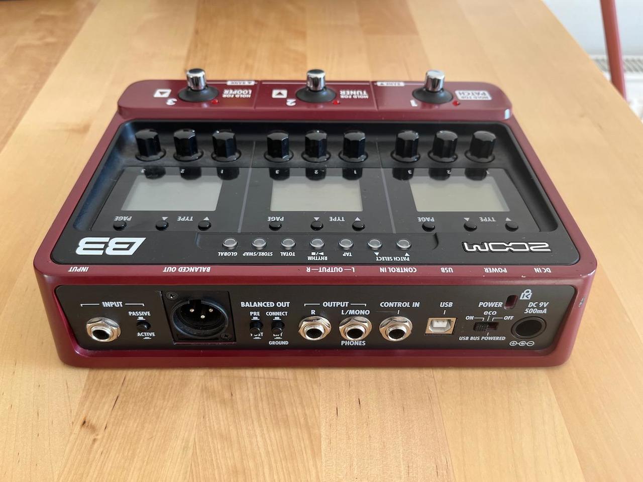 Zoom B3 baskytarový multiefekt (rezervováno)