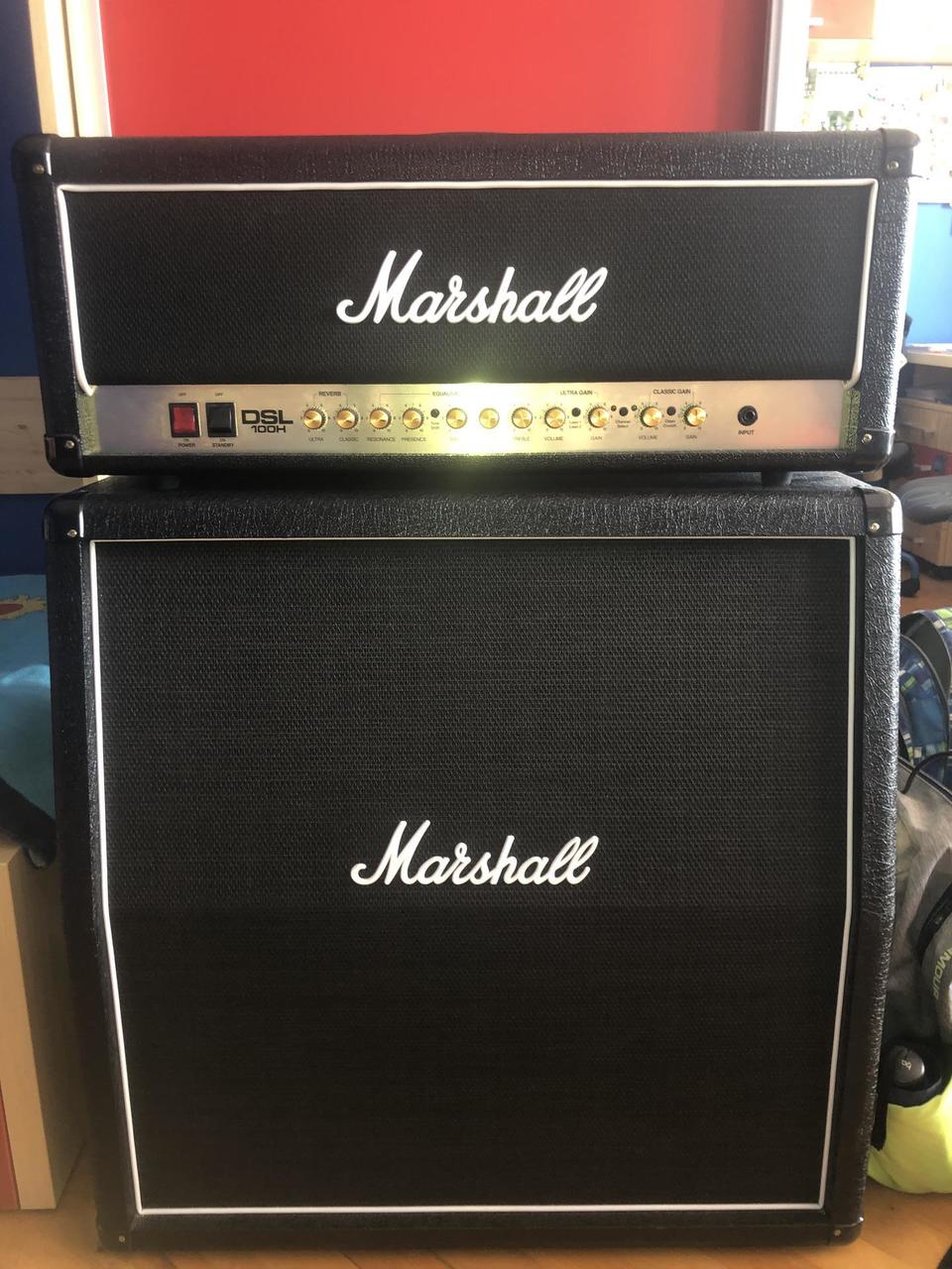 Marshall DSL100h + Marshall MX412AR