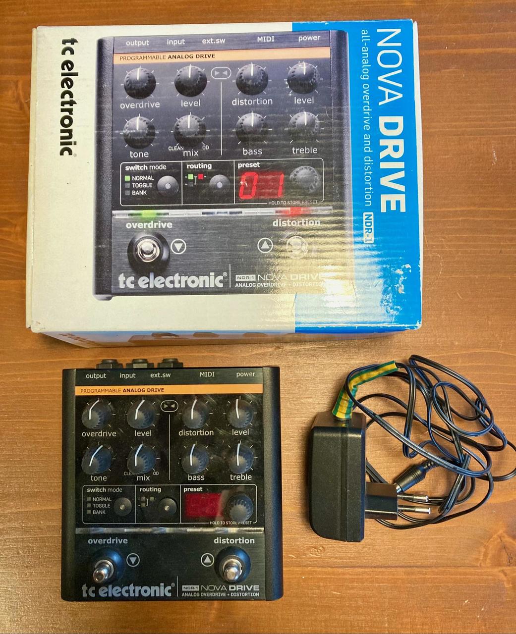tc electronic NOVA DRIVE NDR-1 エフェクター 歪み - ギター tc electronic NOVA DRIVE NDR-1 エフェクター 歪み - ギター