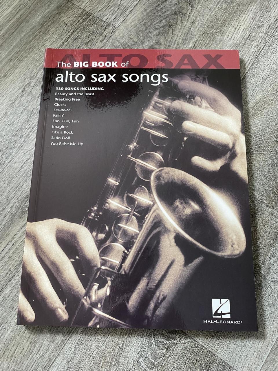 NABÍZÍM The Big book of alto sax songs