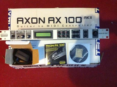 axon ax 100 mkii guitar to midi converter
